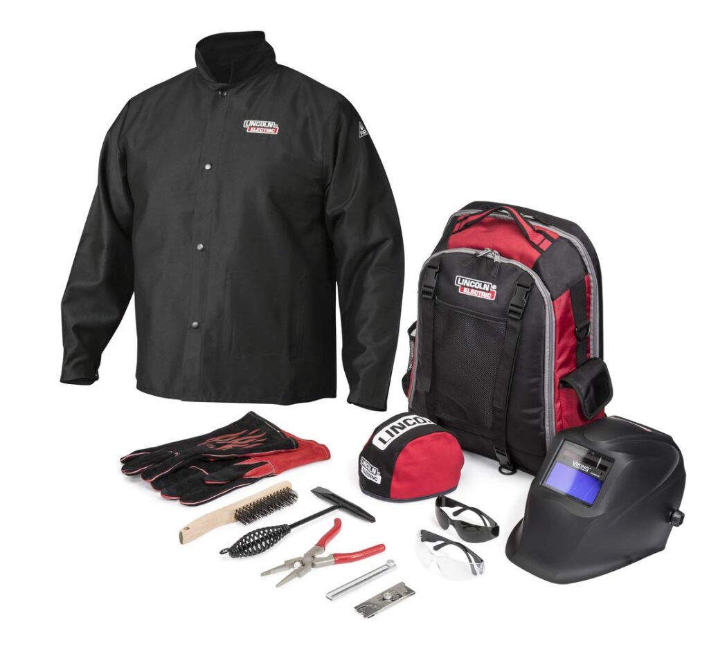 Lincoln Electric Introductory Education Welding Gear for travel and safety