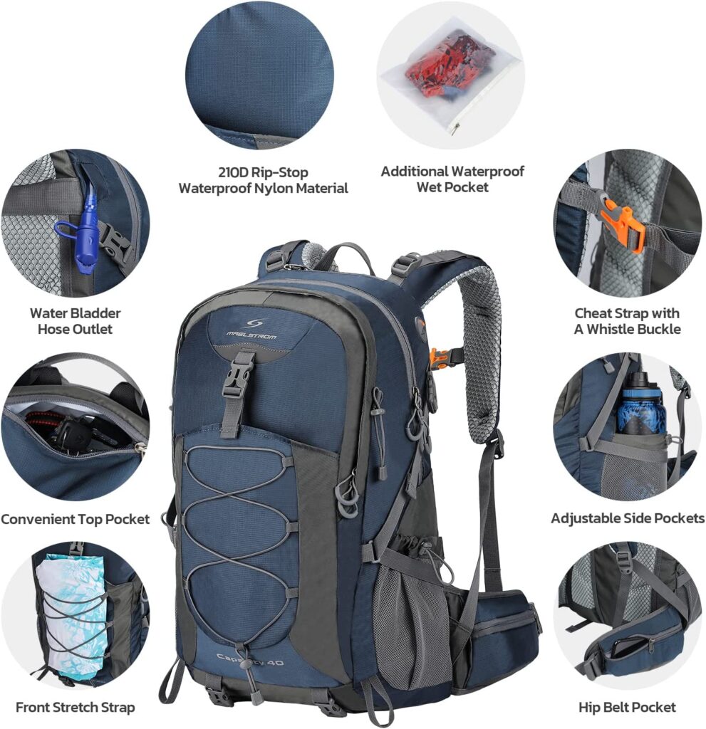 maelstrom hiking backpack functions